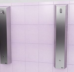 "Piezo" vezérlésű rozsdamentes acél zuhany panelek